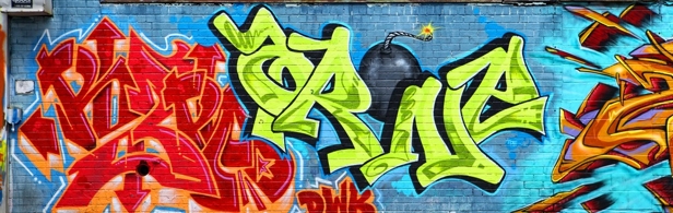 Dieses Graffito stammt aus New York
